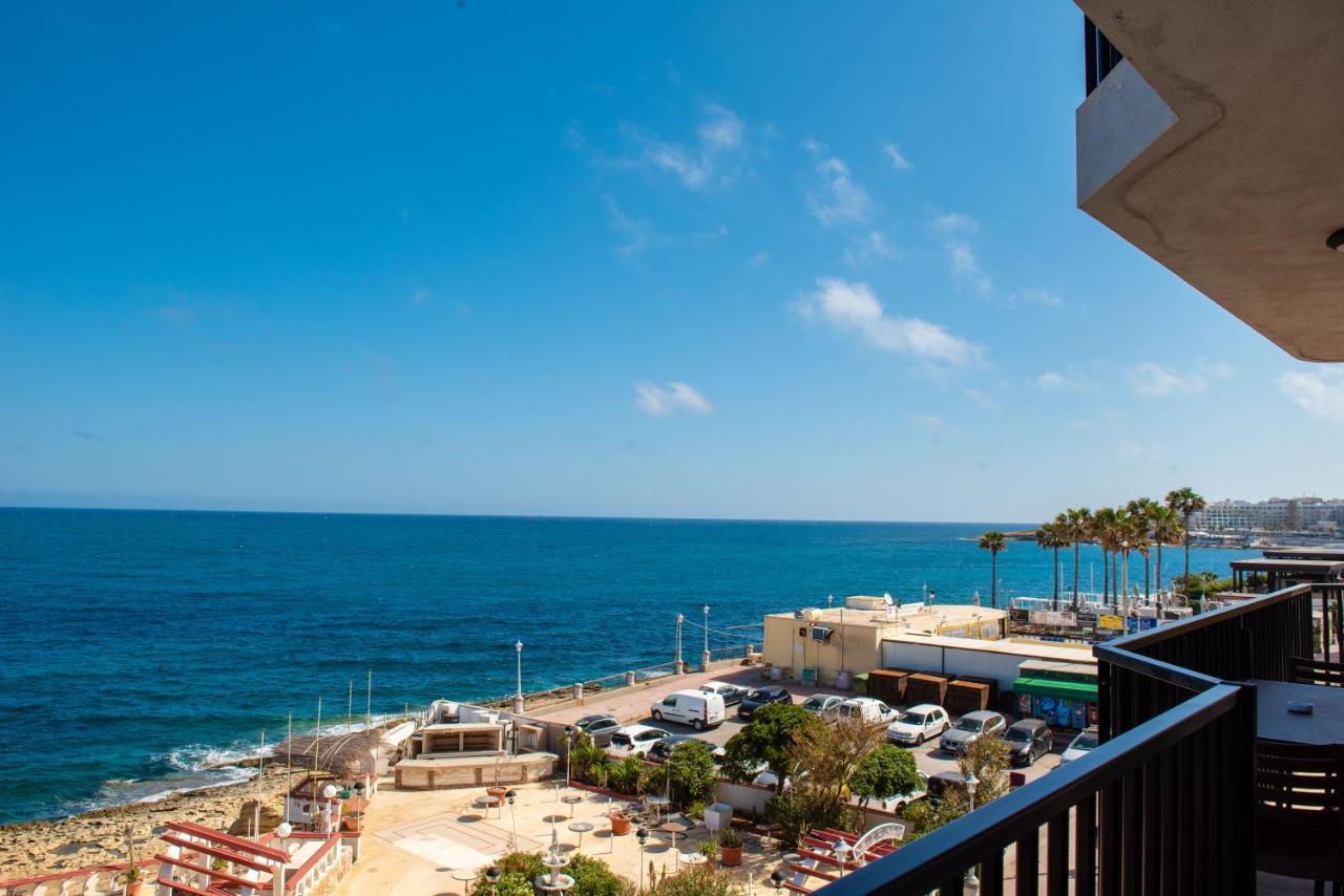 סיינט פול ביי Islet Promenade Seafront 1 Bedroom Apartment With Sea View Balcony By Getawaysmalta מראה חיצוני תמונה