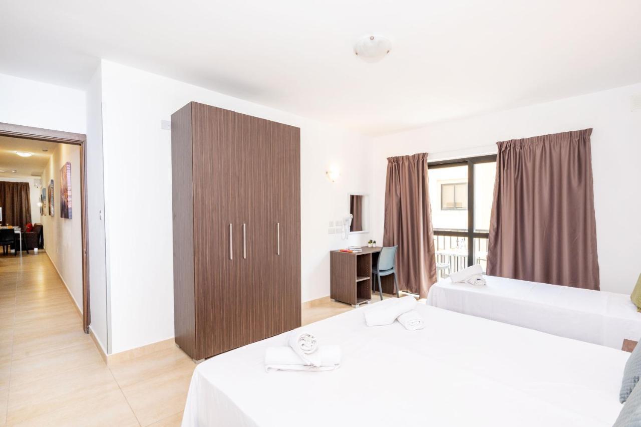 סיינט פול ביי Islet Promenade Seafront 1 Bedroom Apartment With Sea View Balcony By Getawaysmalta מראה חיצוני תמונה